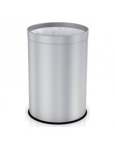Papeleras baño sin tapa 10 litros - inox