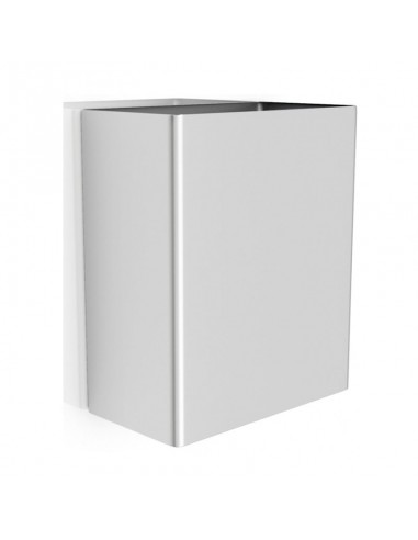 Papeleras mural 7 litros -inox-