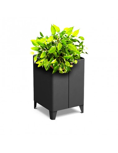 Jardinera metálica modular
